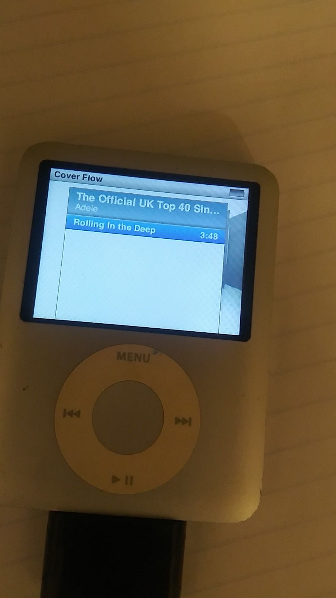 Apple iPod Classic 3th generation. Silver. (4 GB)