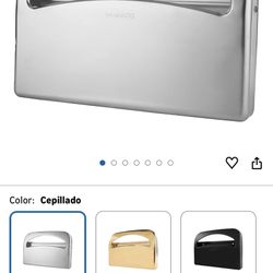 Dispensador de fundas de asiento de inodoro