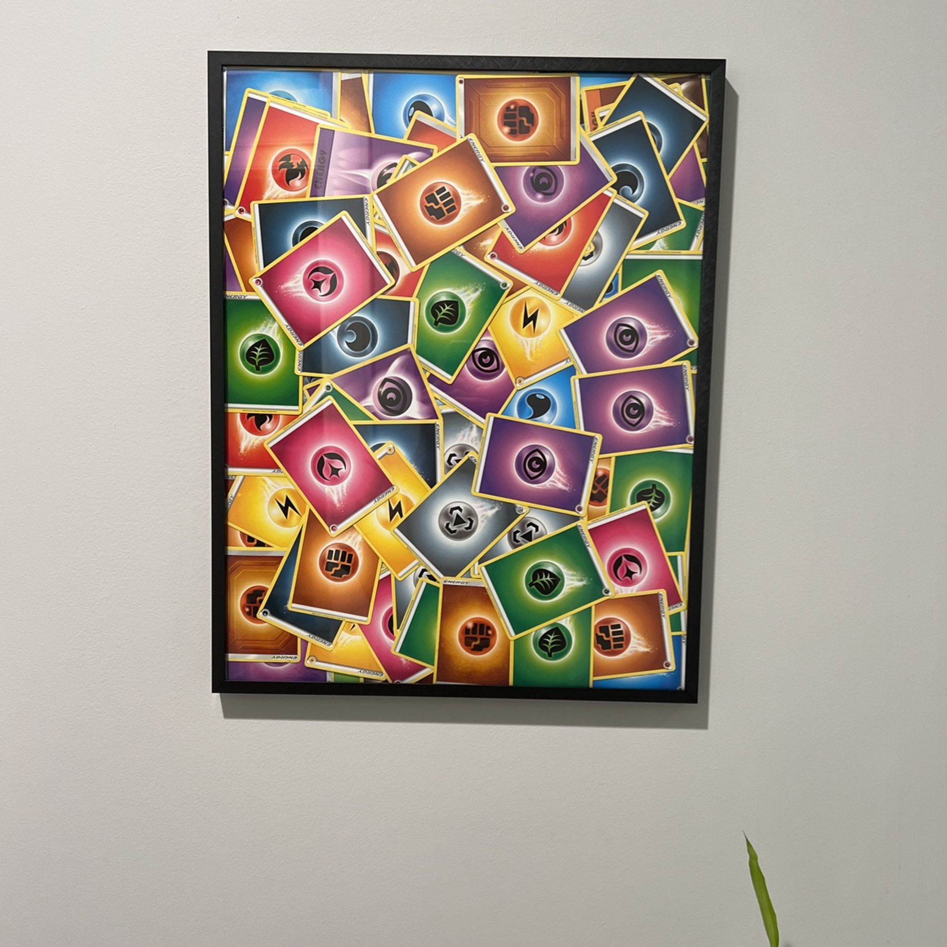 Large, Pokémon Energy Card Wall Art!!!!!