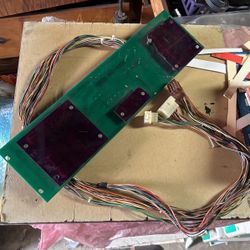 Sega Monaco GP Display With Wiring Arcade Video Game Pcb Board Part MO-4215 C7A 