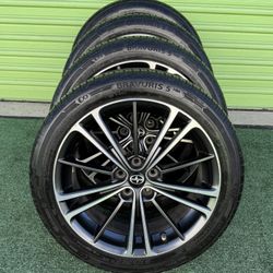 SCION FRS WHEELS / TOYOTA 86 SUBARU BRZ COROLLA : 5x100 Wheels Set With Tires