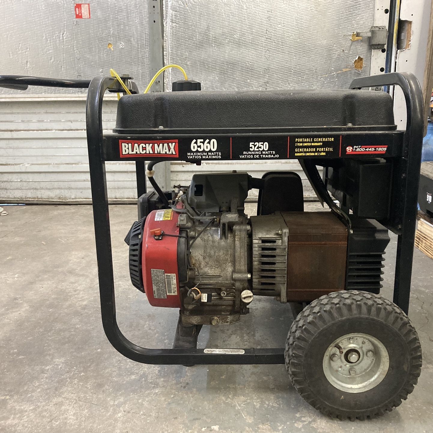 Generator 6560 Max Watts- Black Max for Sale in Montgomery, TX
