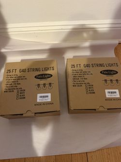 2 New LED String Light Sets