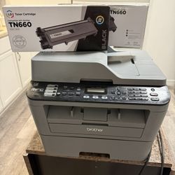 Brother Printer And Two Cartridges