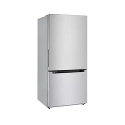 18.7 cu. ft. Bottom F reezer R efrigerator in Fingerprint Resistant Stainless Steel, Garage Ready