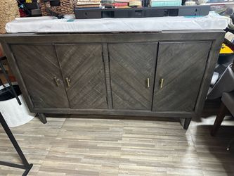 Wine Cabinet dark brown