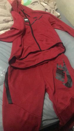 Red && Black Nike Jumpsuit LARGE