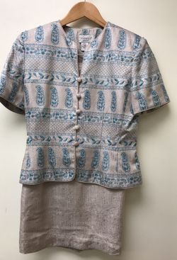 Size 4P silk 2 pieces