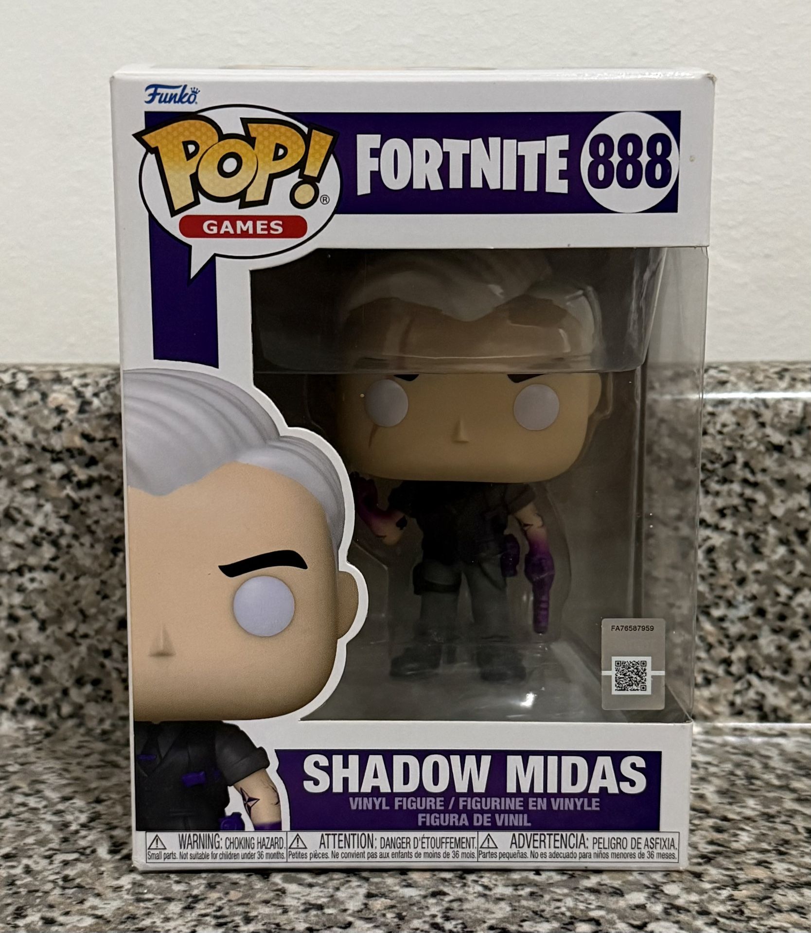 Fortnite Shadow Midas Funko Pop $10