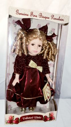 New Victorian Doll Porcelain Doll Collectors Choice LTD ED Doll NIB #001