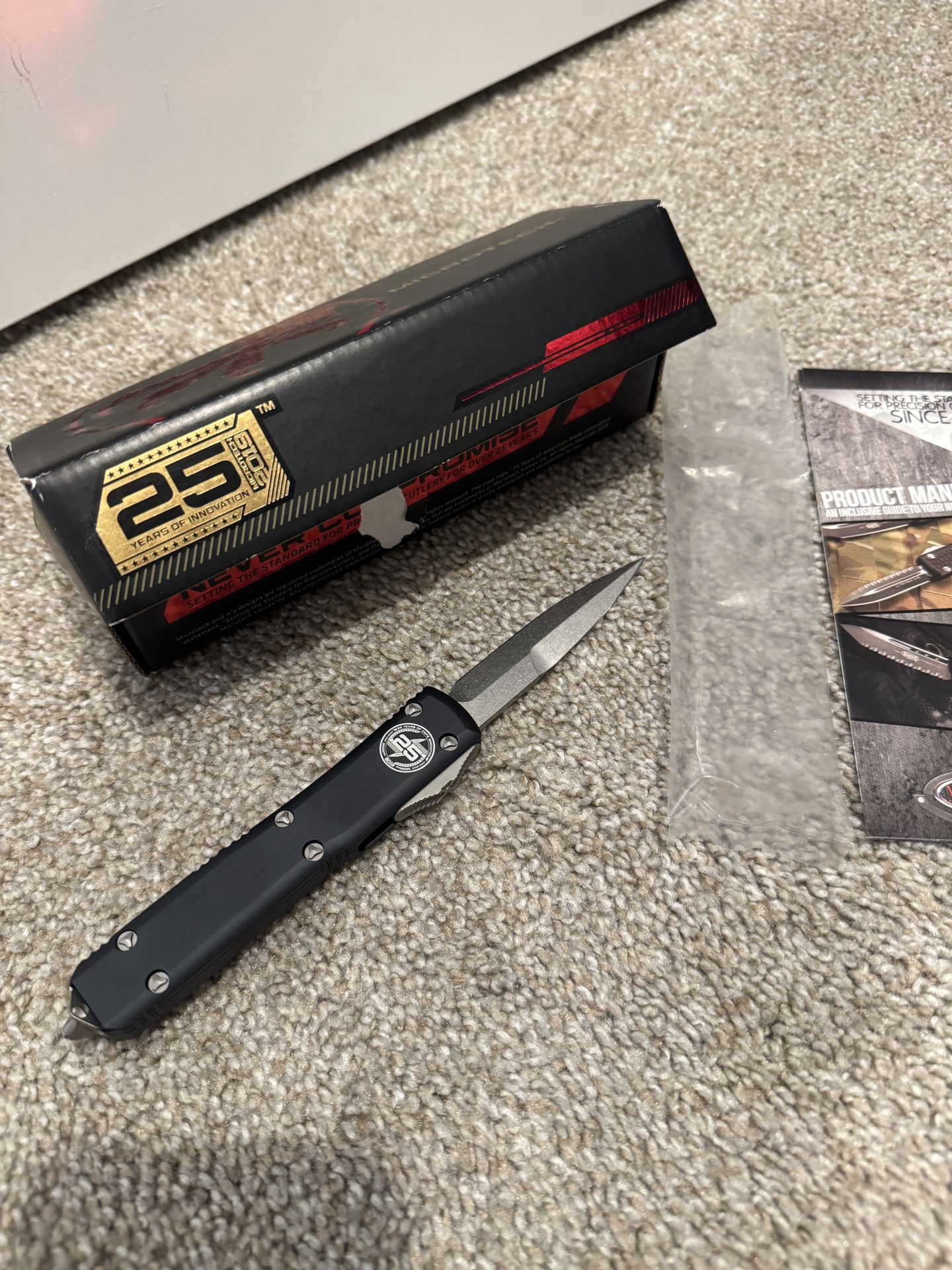 2019 Blade Show 25th Anniversary Microtech Knife Micro Tech