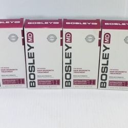 LOT of 4 – Bosley MD For Women Hair Regrowth Treatment 2oz