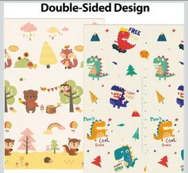 Xvishx Play Mat, Foldable Baby Foam Playmat for Floor