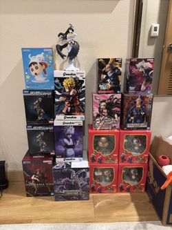 Anime Figures (hxh, Demon Slayer, One piece, JJK)