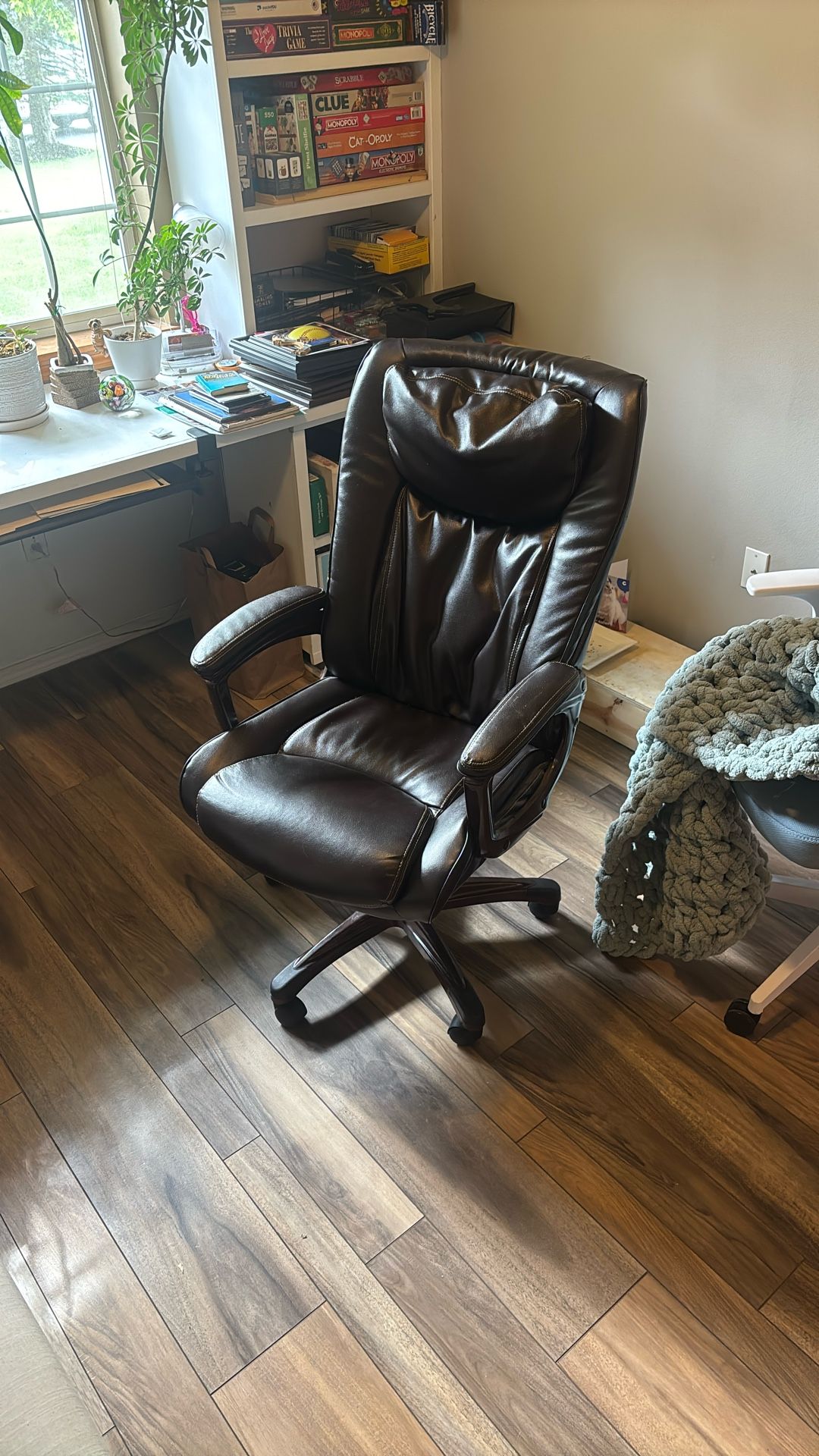 Dark Brown Office Chair