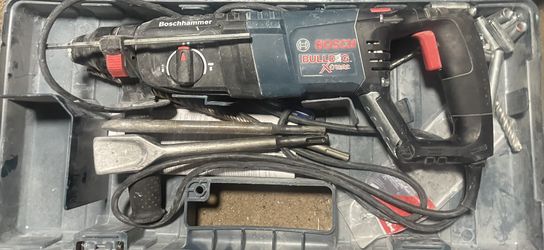 Bosch corded hammer drill and bits