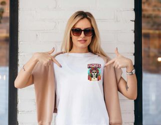 San Diego Padres Sugar Skull Shirt -Custom Padres Graphic T-Shirt for