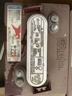 Trojan 6 V battery