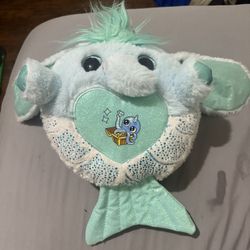 Zuru Rainbocorn Plush Mermaidcorn Elephant Stuffed Animal 14" Stuffed