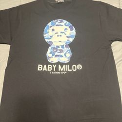 Blue Baby Milo,  A Bathing Ape T-shirt