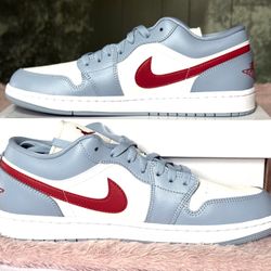 NIKE AIR JORDAN 1 Low Dunk Low Sneaker Logo W 12 M 10.5