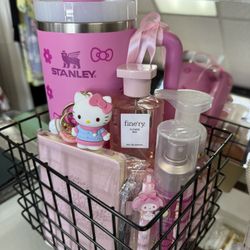 Hello Kitty Themed Gift Basket 
