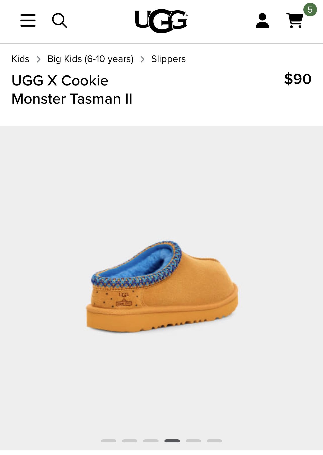 Ugg Tasman X Sesame Street