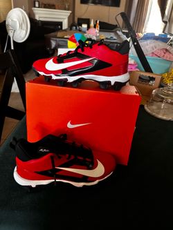 New cleats and youth shoulder pads