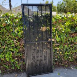 Metal Security Door With Frame 30x80