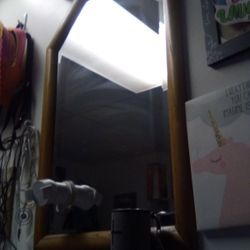 Large Mirror New Oak