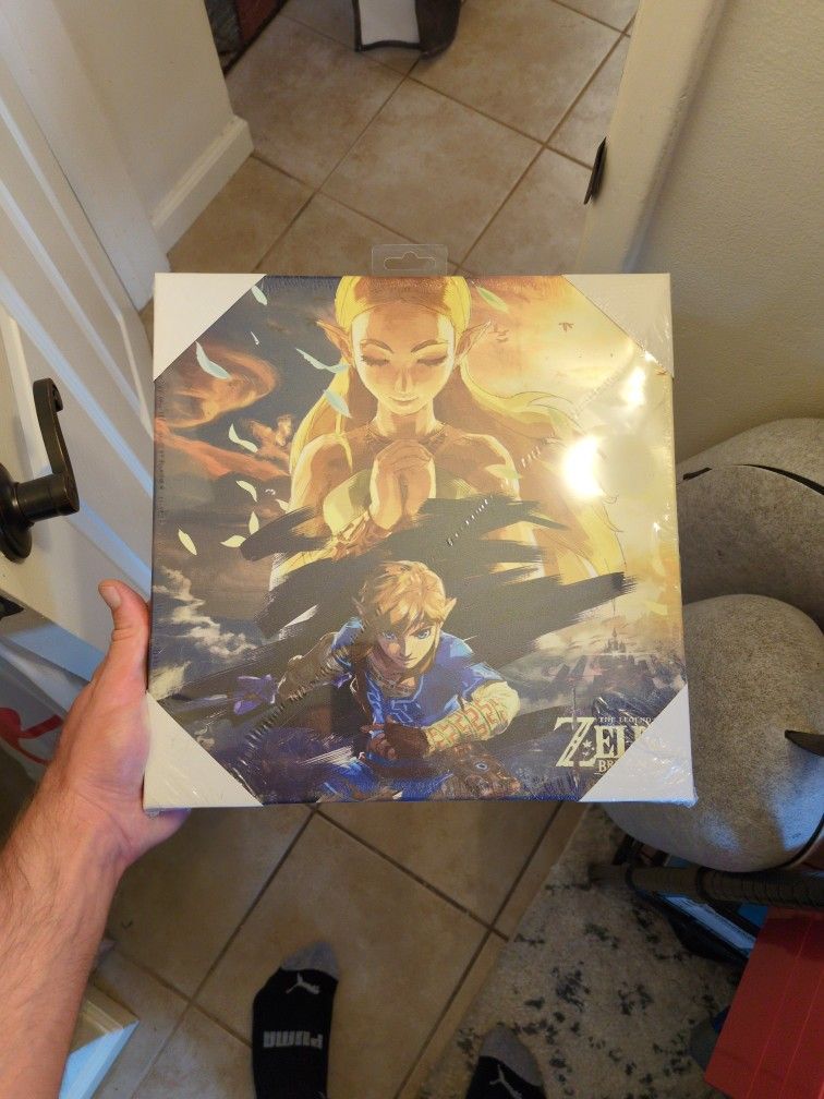 Zelda Breath Of The Wild Canvas Print
