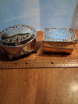 Vintage things remembered trinket boxes