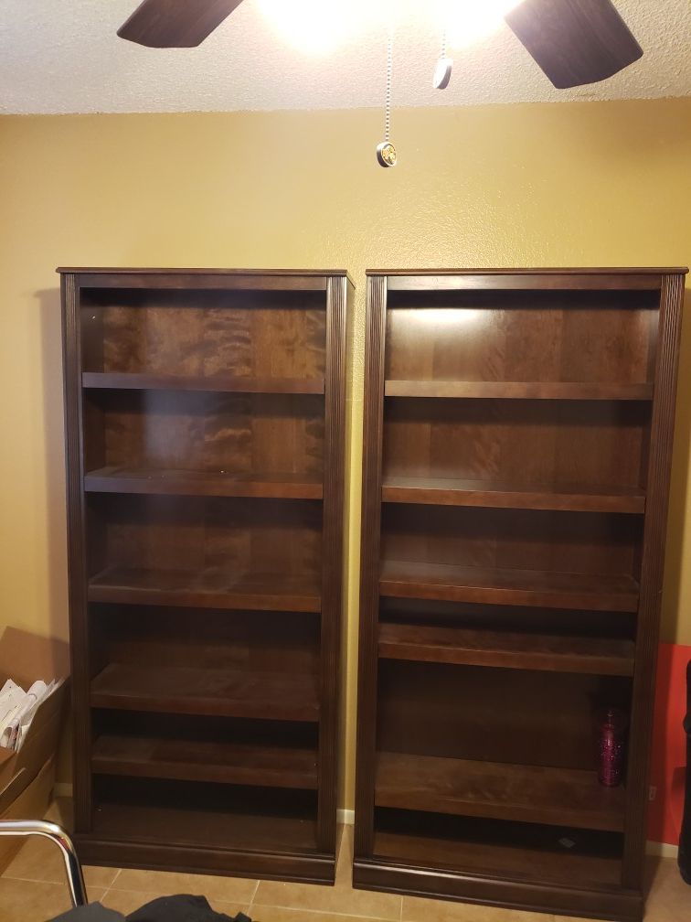 Solid Wood Bookshelves