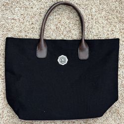 Black Canvas Purse