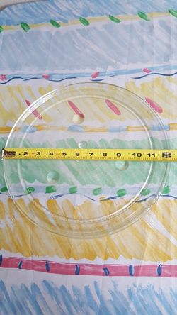 12.5" Microwave oven Glass Turntable tray replacement