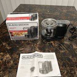Black & Decker 1.5-Cup One-Touch Chopper