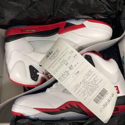 Jordan 5 “Fire Red”