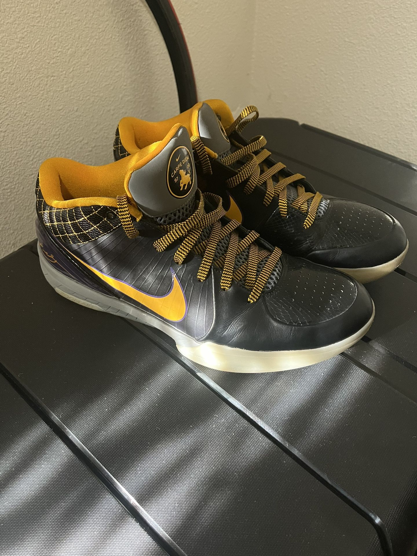 Nike Basketball Shoes Kobe 4 Carpe Diem Size 12