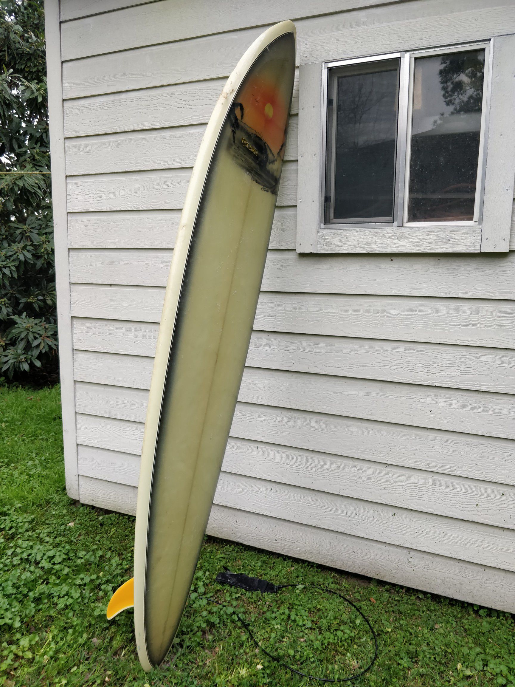 Rick James longboard surfboard surf board long