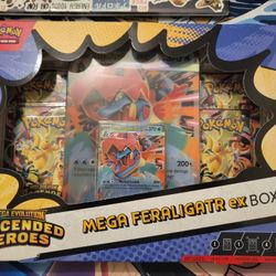Mega Feraligatr Ex Box
