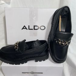 ALDO Women's Brixtonn Chain Lug Loafers size 10