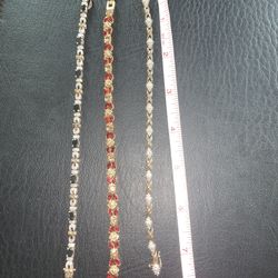 Costume Jewelry Bracelets And Choker