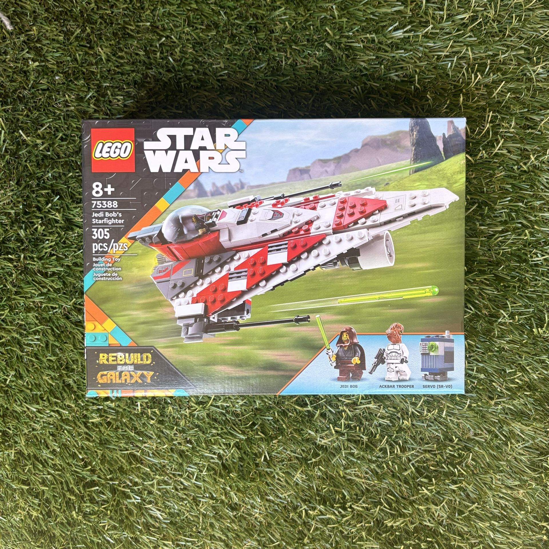 LEGO Star Wars Jedi Bob's Starfighter Building Toy 75388