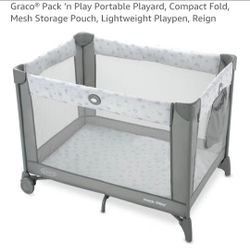 Mini Crib, Baby Foldable Bed