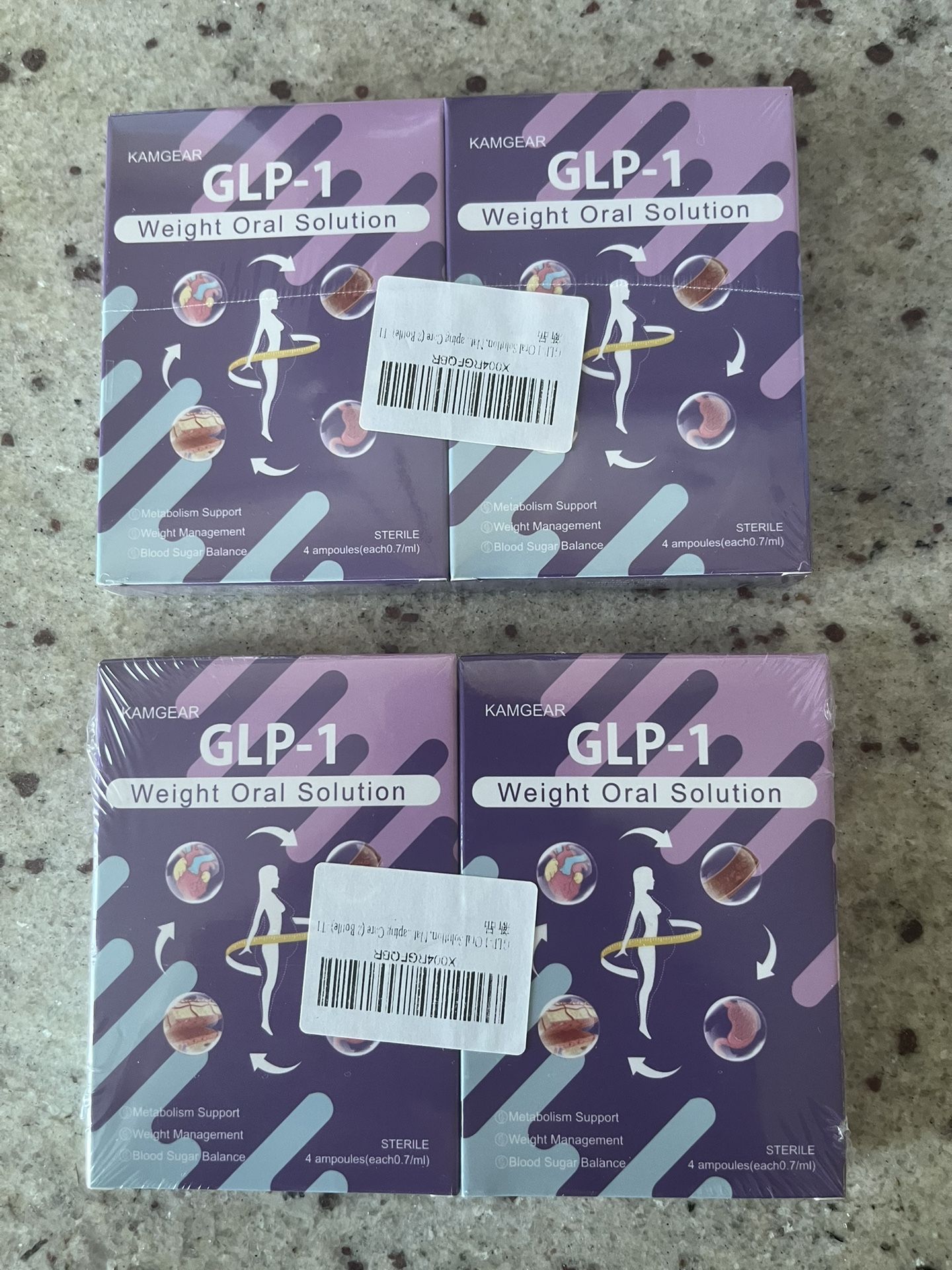 Kamgear GLP-1 Weight Oral Solution Drops – 2 Packages Available ✨