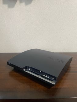 PlayStation 3 Slim Console Bundle – Untested + 4 Games