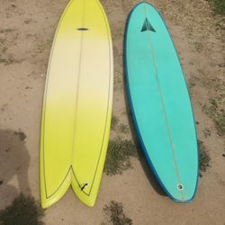 7 Ft 10 In Fish And A 7 Ft 6 In Bonzer