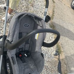 Car seat and stroller combo