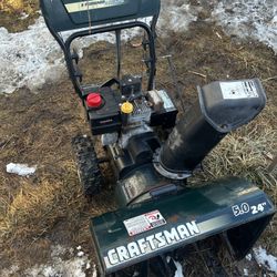Craftsman 24” 2 Stage Snowblower 