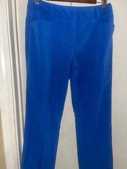 Royal blue women’s business slacks